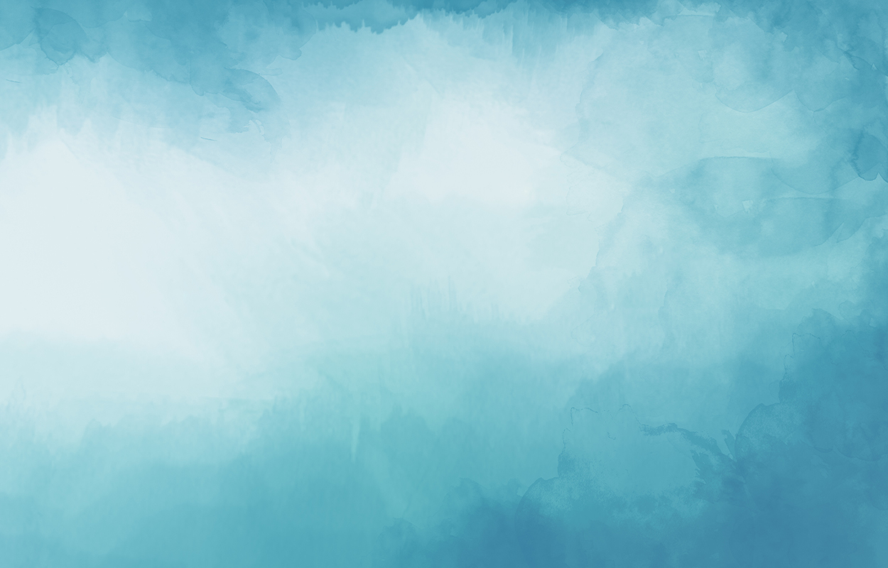 Akvarel Blaa Baggrund